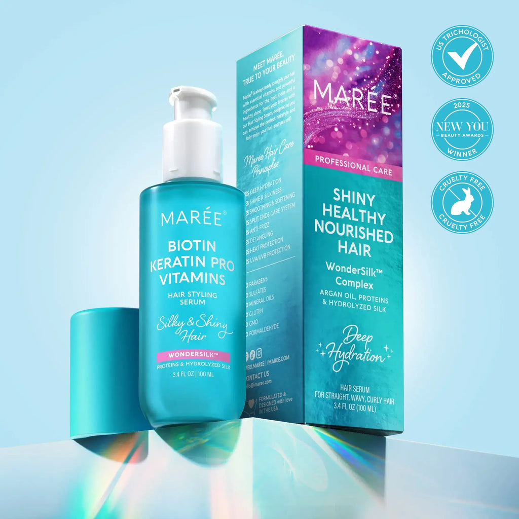 Keratin Oil Serum for Dry & Damaged Hair